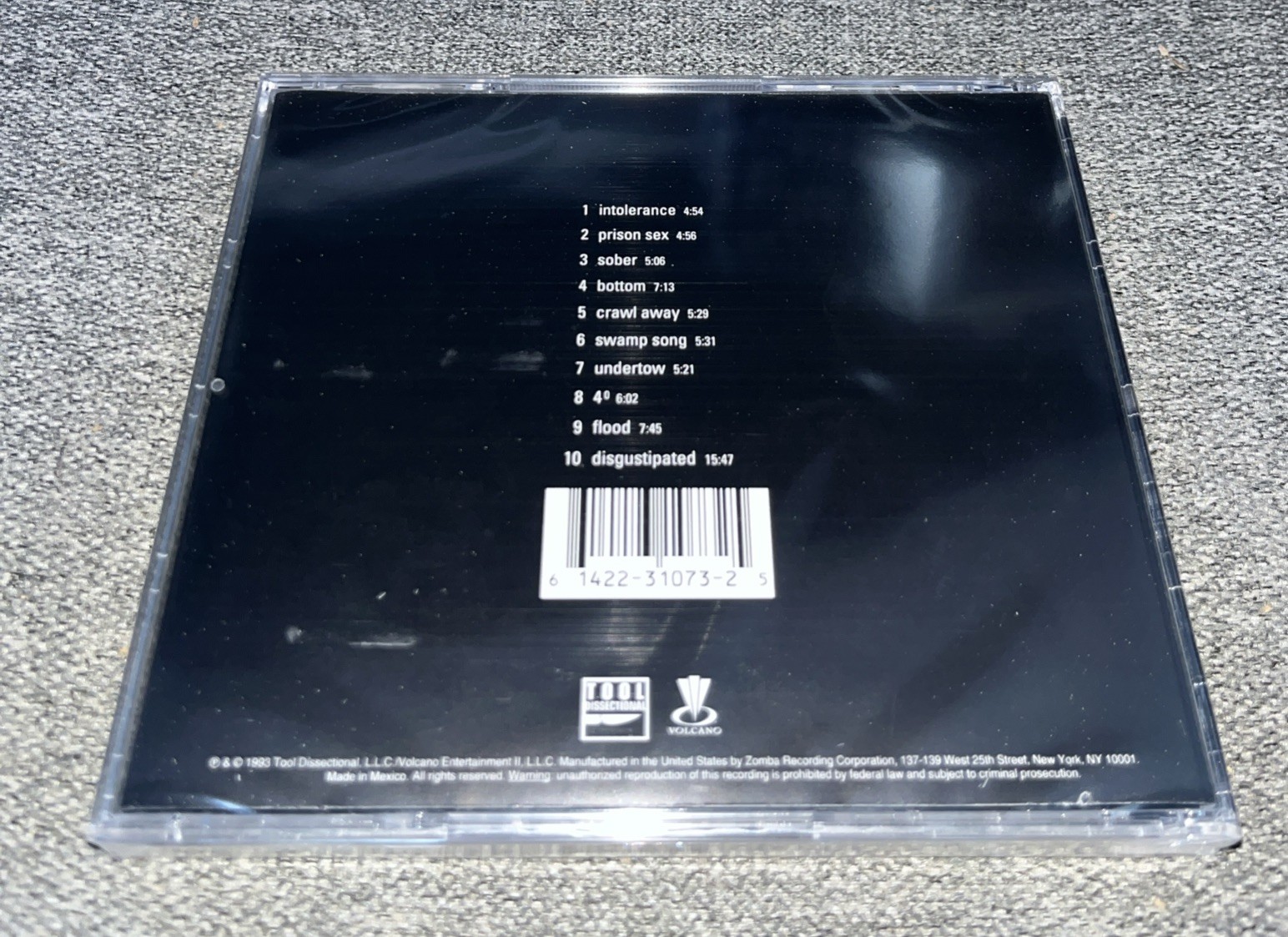 Undertow (Clean) by Tool (New CD)⭐️Buy Any 3 Get 1 Free⭐️