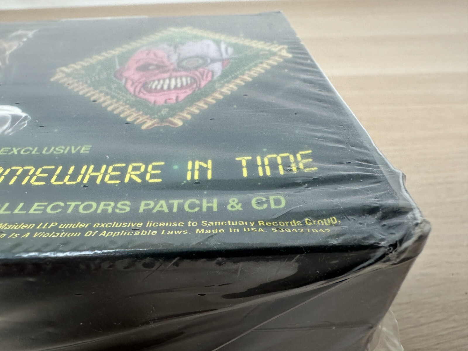 Iron Maiden: Somewhere in Time - Deluxe CD Box Set w/ Figurine & Collector Patch