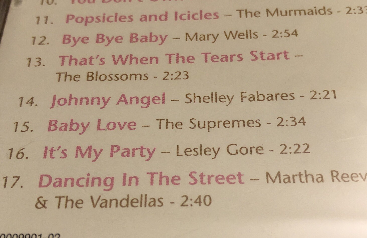 My Boyfriend's Back: Girl Groups of the 60s CD