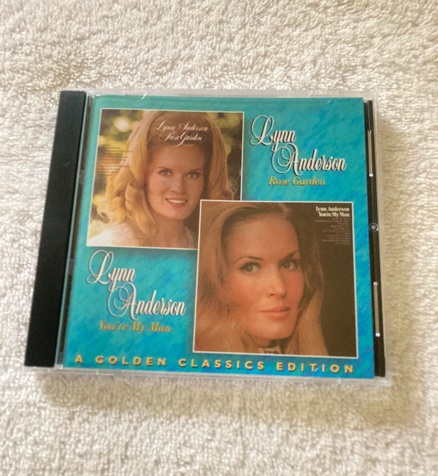 Lynn Anderson "Rose Garden/You're My Man" 2 Albums On 1 CD Collectables
