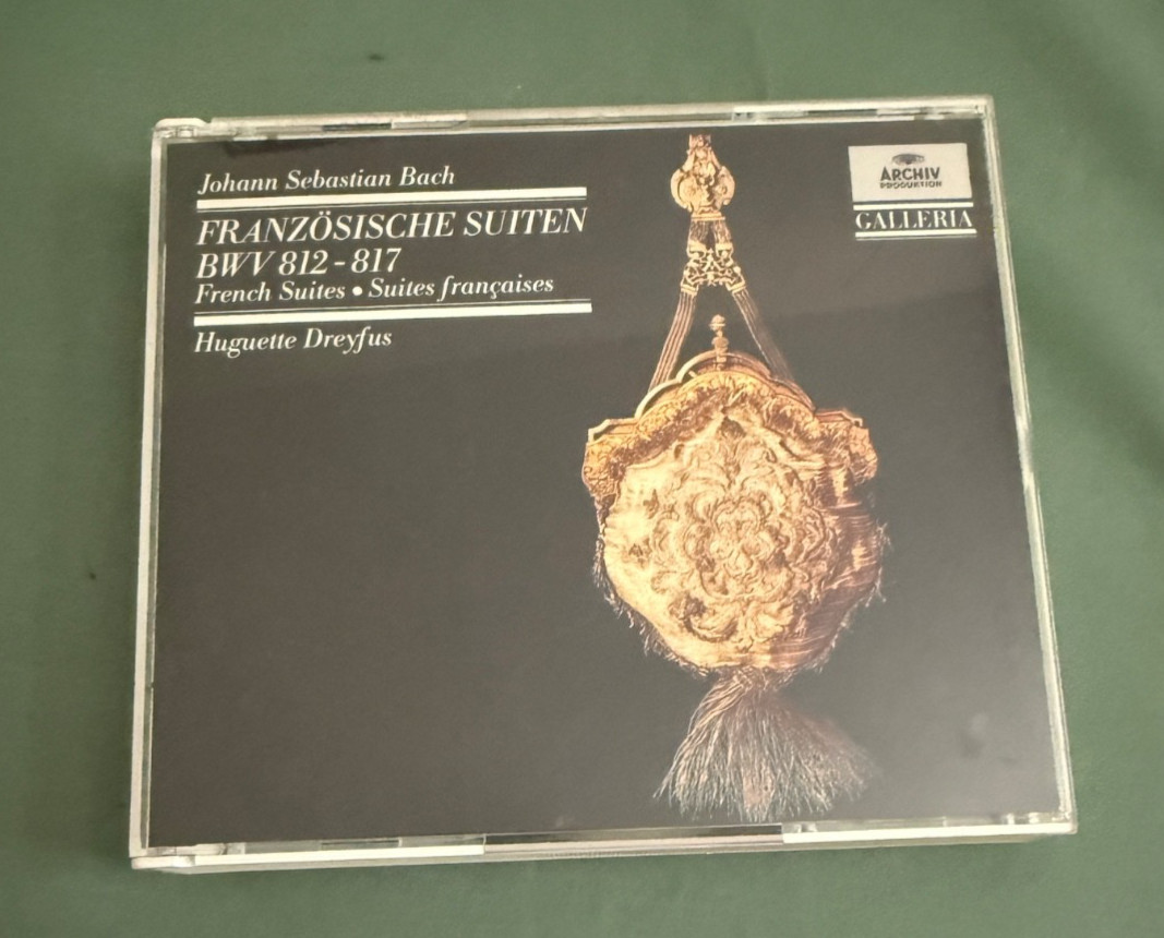 Bach - Franzosische Suites BVW 812-817 - 2 Silver CD Set - Archiv Production