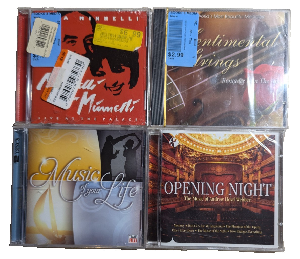 Easy Listening Show Music Lover's 4 CD Lot Bundle Brand New Sealed Fast Shipping
