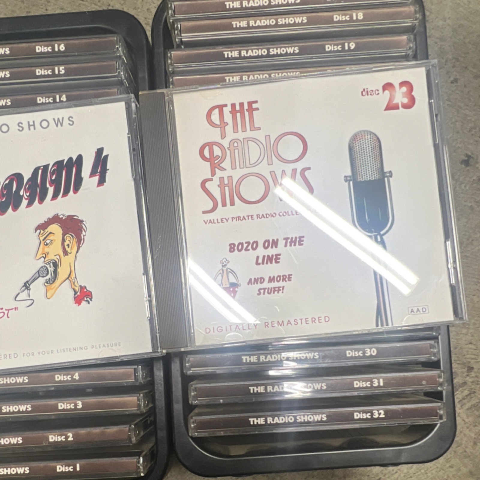 The Radio Shows Digitally Remastered Compilation CD Program 32 disc