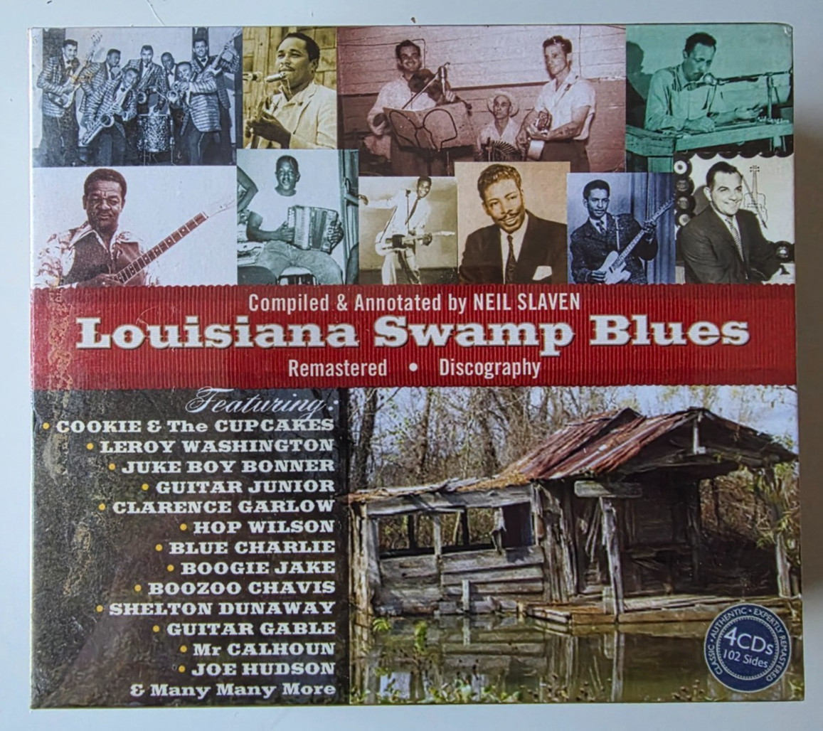 Louisiana Swamp Blues : Remastered - 4 x CD Box Set NEW & SEALED