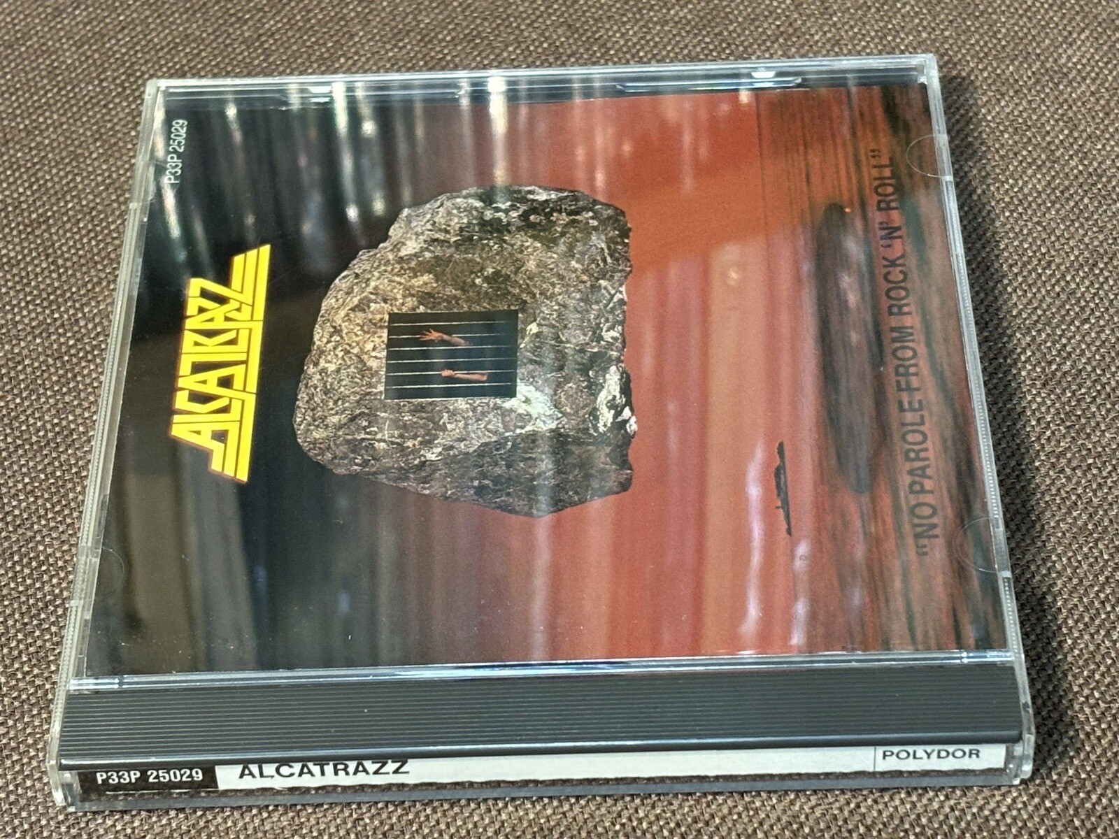 ALCATRAZZ JAPAN CD P33P-25029 1987 issue w/ INSERT 3,300 JPY