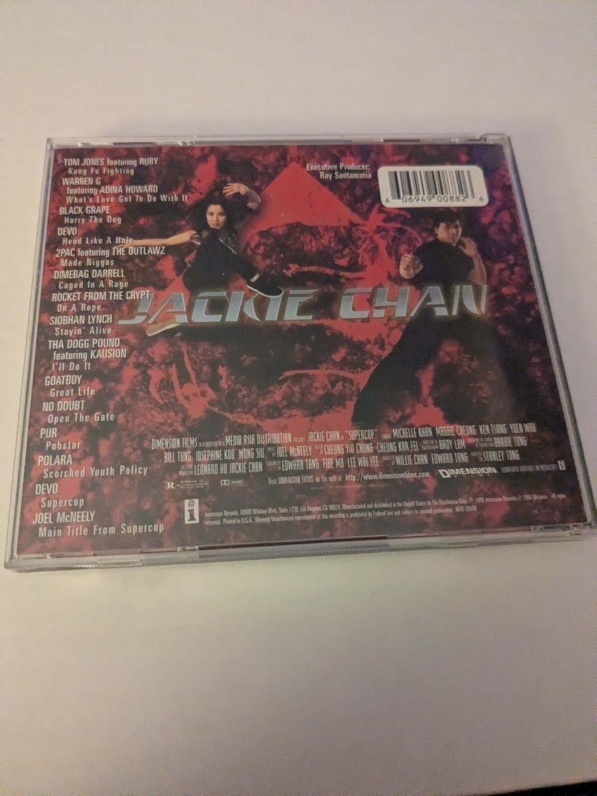Supercop by Original Soundtrack (CD, Mar-2006, Interscope (USA))