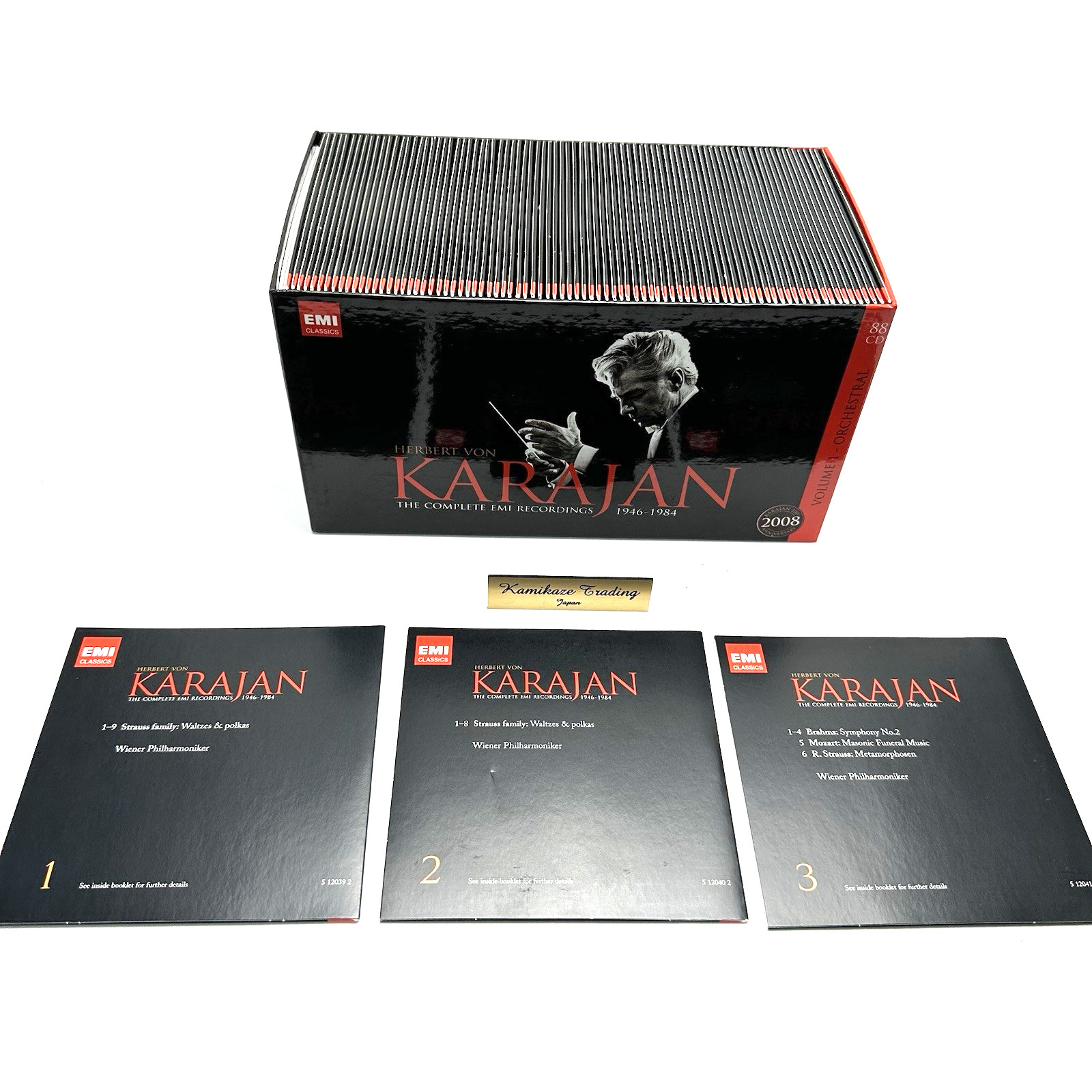 Herbert von Karajan: The Complete EMI Recordings 1946-1984# 88CD-BOX-RAR-OOP-TOP