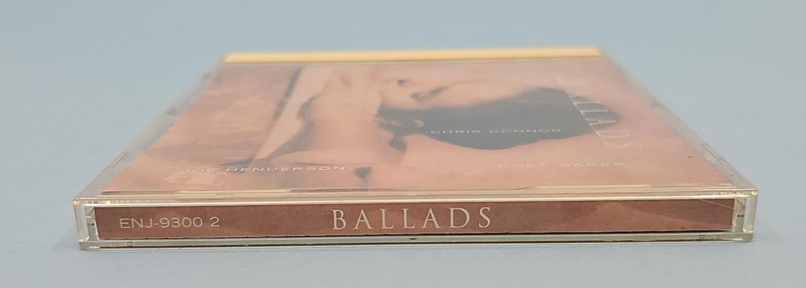 Ballads CD, Abraham Burton, Chris Connor, Chet Baker, 1996, Enja Records