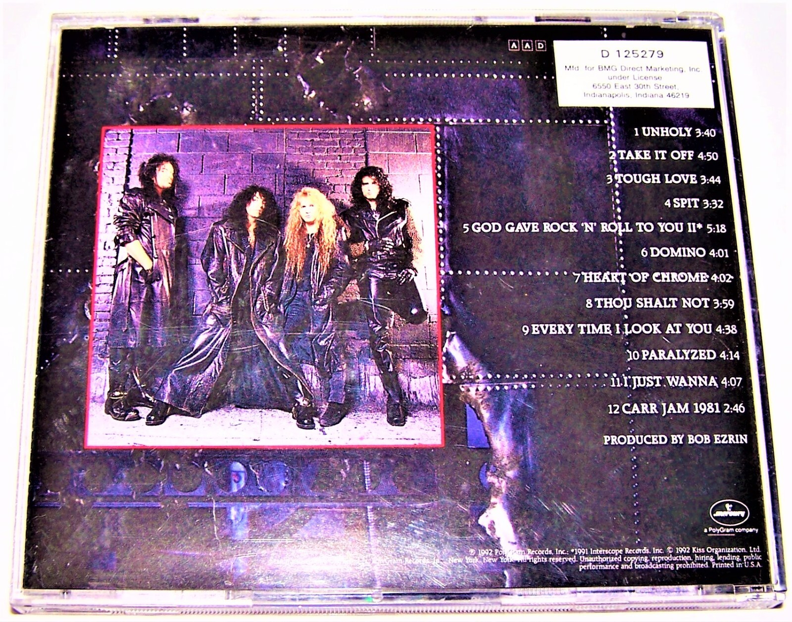 Kiss : Revenge CD (1999)