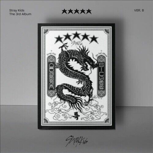 STRAY KIDS 3rd Album [5-STAR] CD+P.Book+2p P.Card+Mini Poster+Sticker+Pre-Order