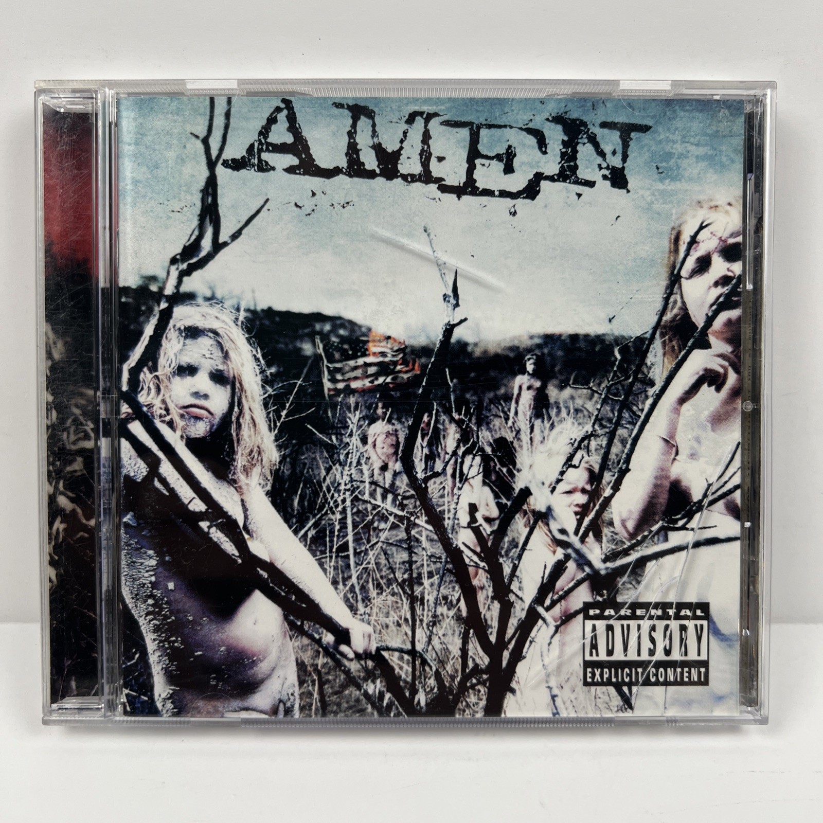 Amen Self Titled CD 1999 Roadrunner Records Casey Chaos Hardcore Punk