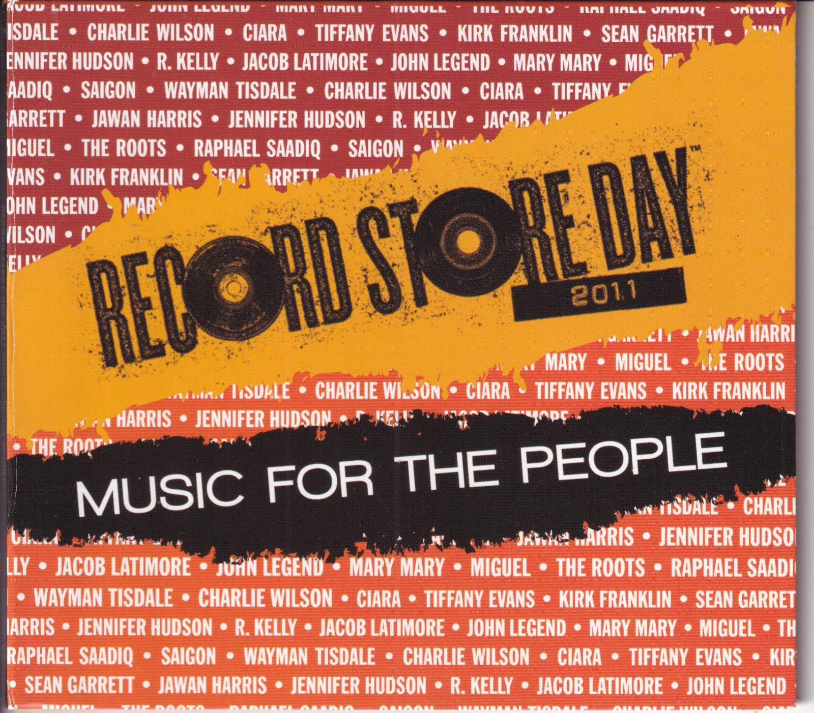 RECORD STORE DAY 2011 Music For The People (CD 2011) Sampler Promo JAWAN HARRIS+