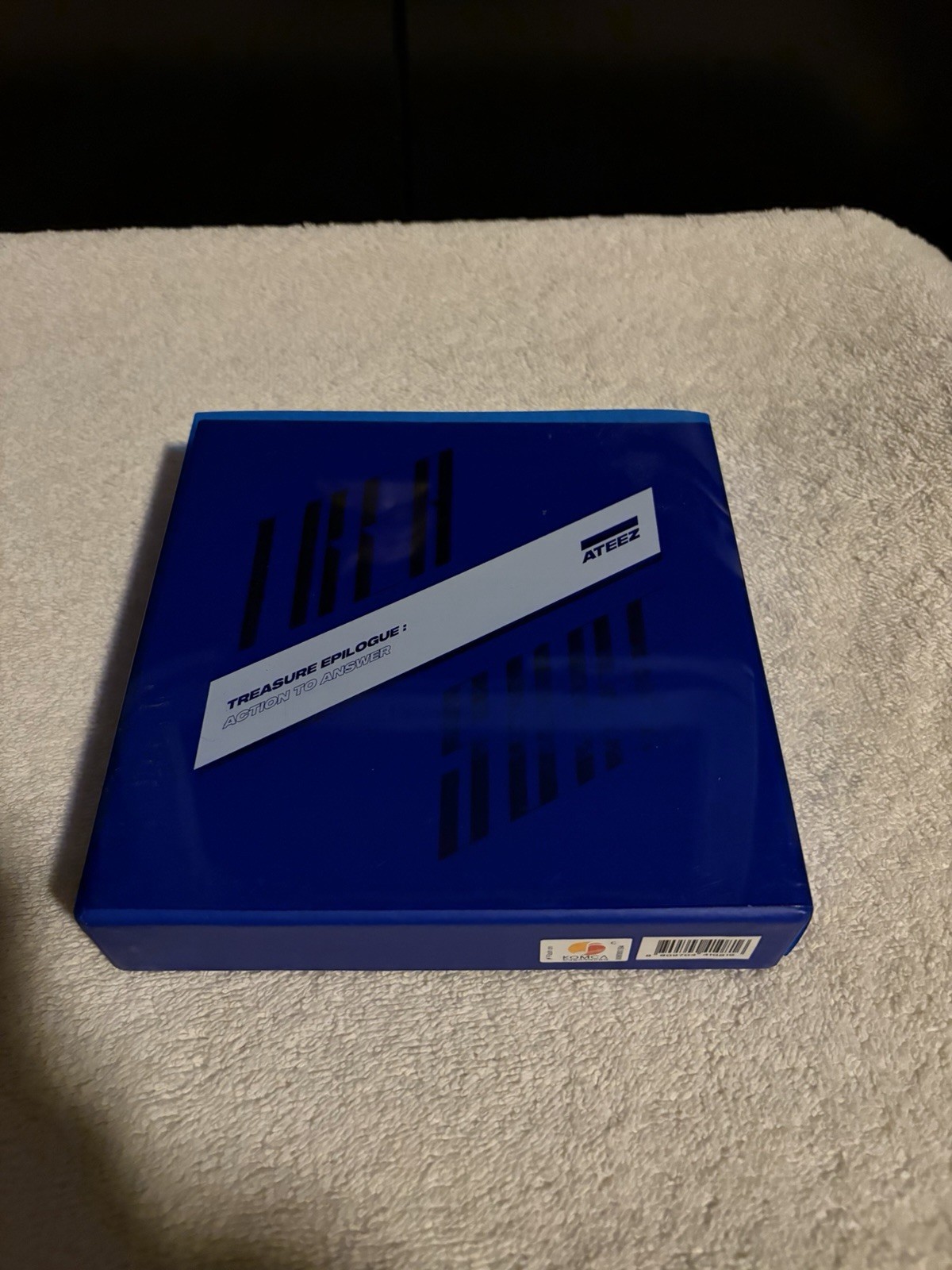Ateez Treasure Epilogue: Action to Answer Blue CD Box Set CD NO PHOTOCARDS