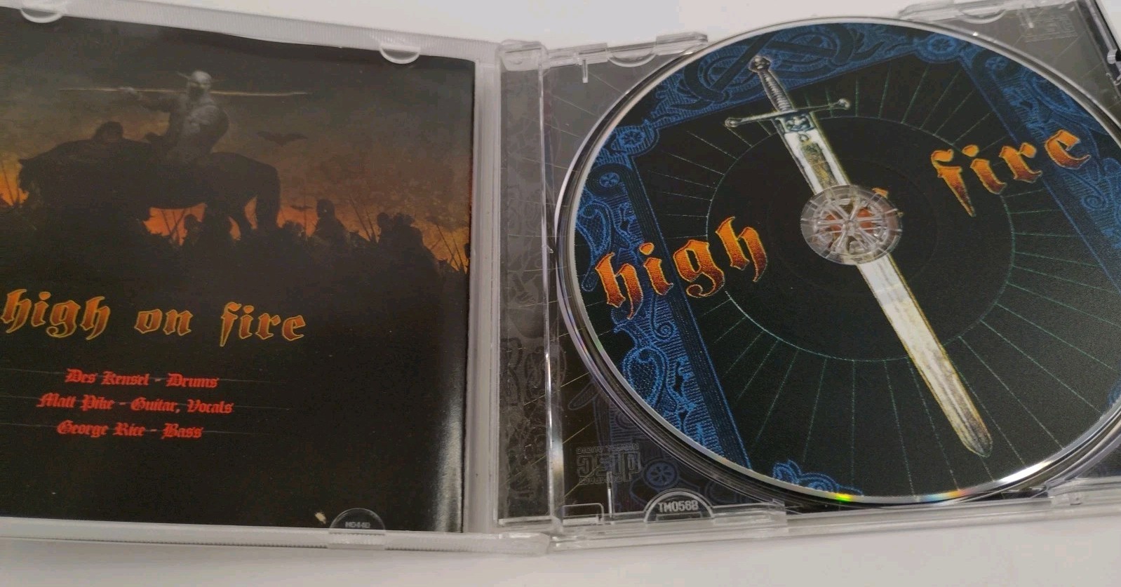 HIGH ON FIRE Surrounded By Thieves CD July 2002 Relapse Records 🤘🤘🤘🤘