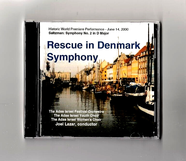 SALTZMAN RESCUE IN DENMARK SYMPHONY CD-WW II NAZIS-7220 DANISH JEWS RESCUED