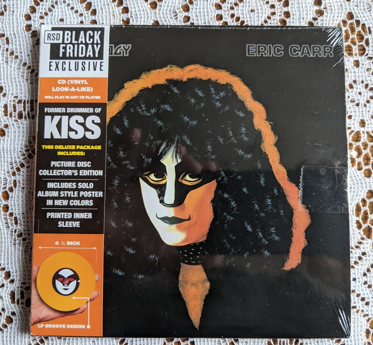 Eric Carr Rockology CD Limited to 500 copies KISS RSD 2023 NEW Still Sealed