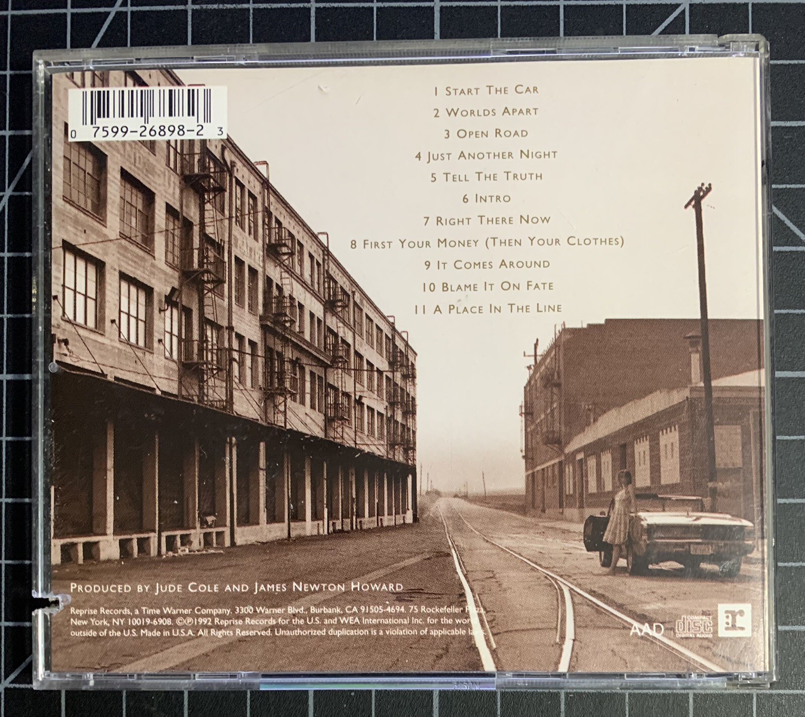Jude Cole Start The Car CD Worlds Apart Open Road Just Another Night
