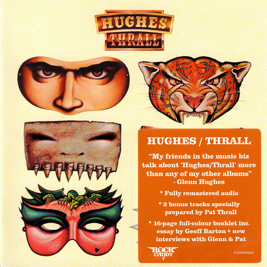 Hughes Thrall ~ Hughes Thrall (1982) CD 2006 Rock Candy Records UK •• NEW ••
