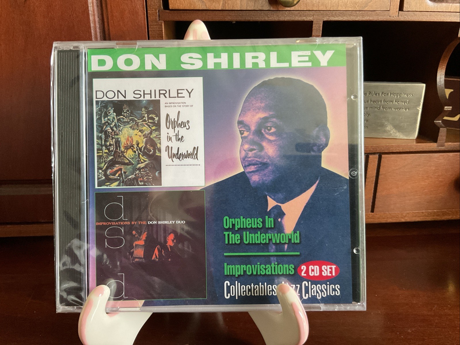 Don Shirley - Orpheus In The Underworld / Improvisations 2-CD SET RARE NEW COPY