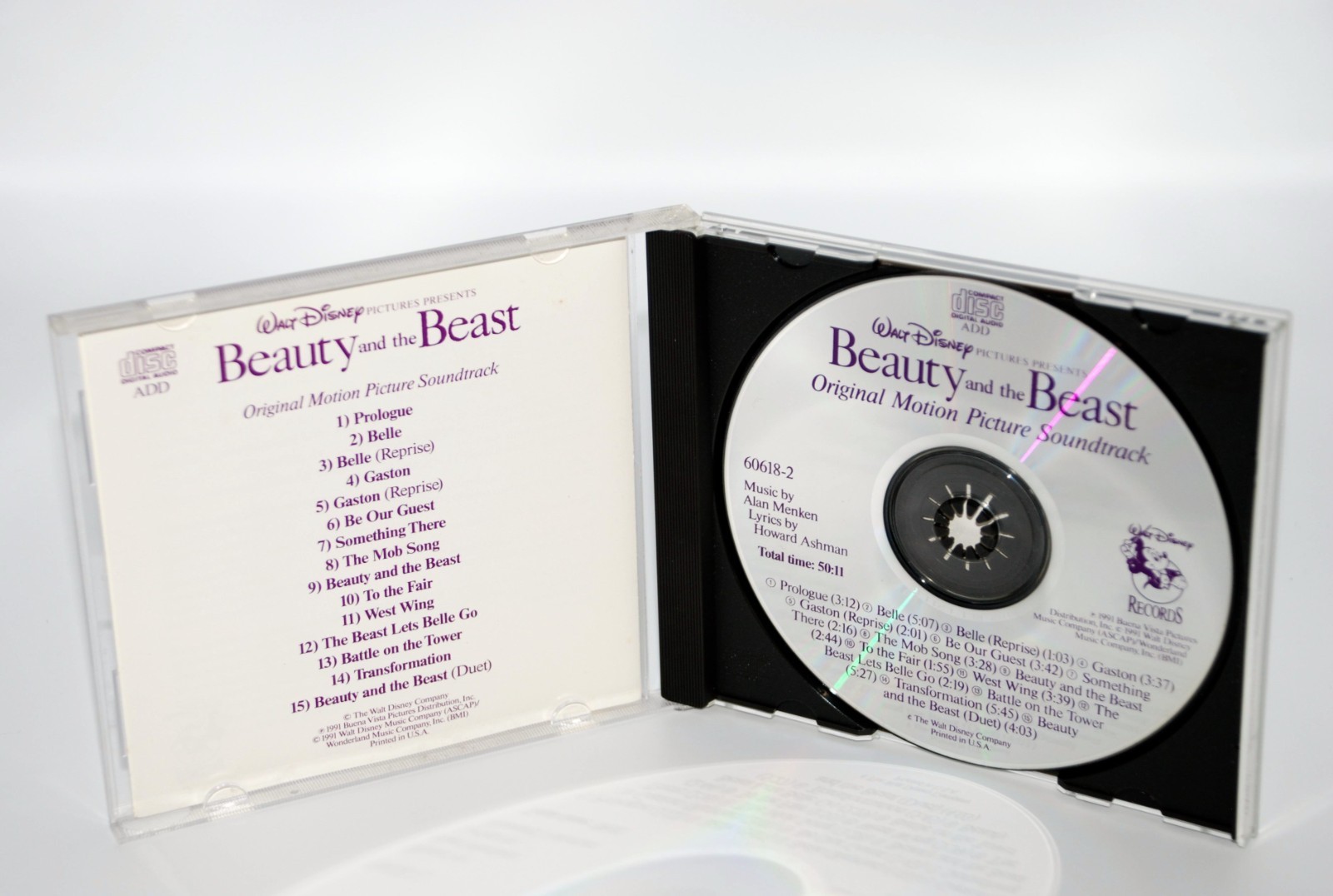 DISNEY CD Lot: Disney Collection Vol. Two, Beauty & the Beast, Frozen, Toy Story