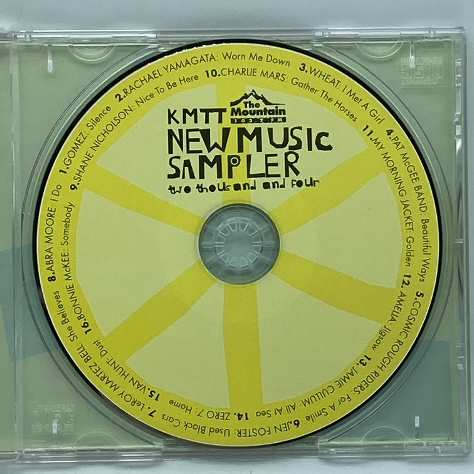 103.7 the Mountain "KMTT New Music Sampler 2004" CD FM Seattle Adult Rock