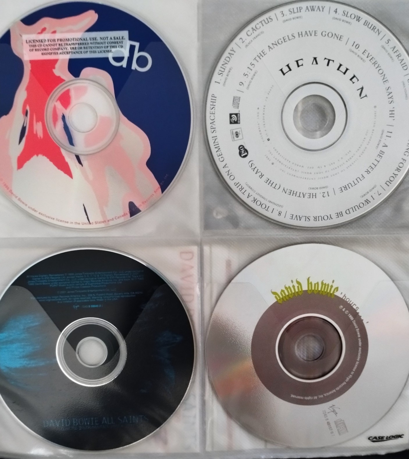 Massive DAVID BOWIE CD Collection / Includes Original Discs, Box Sets, Rarities!