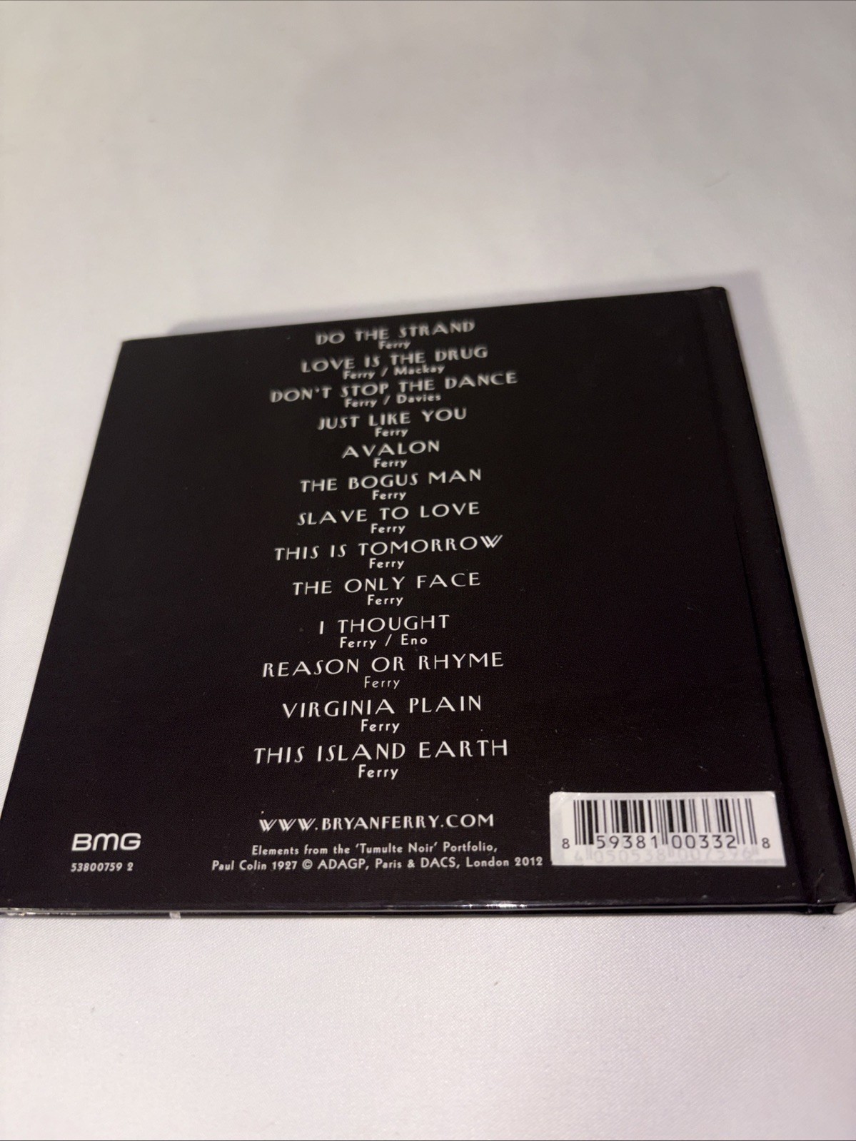 The Bryan Ferry Orchestra The Jazz Age CD Ultra Slim Digipak Sleeve Promo NEW