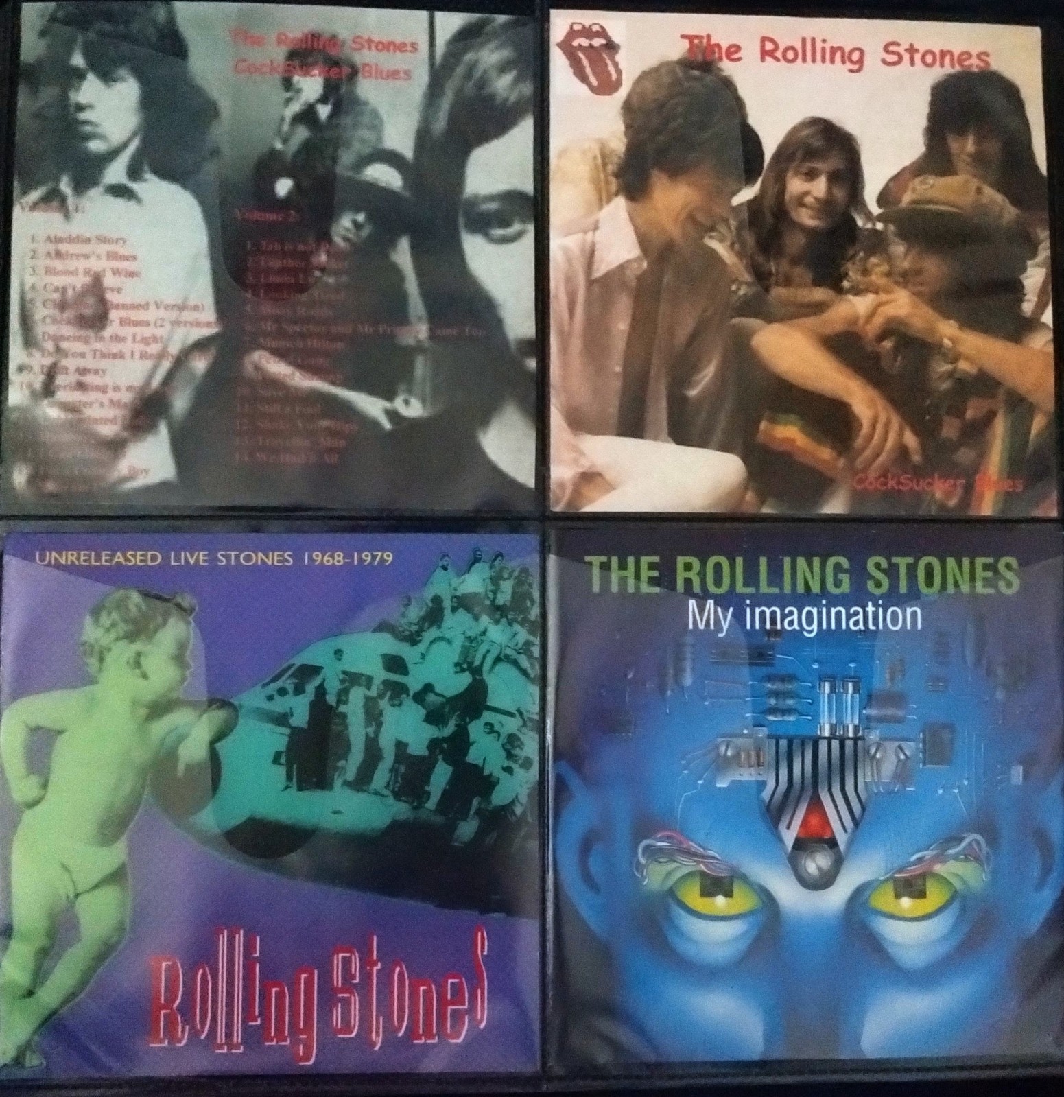 Huge ROLLING STONES CD Collection / Includes Original Discs, Box Sets, Rarities!