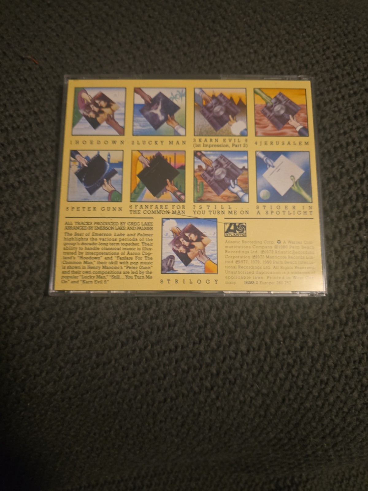 The Best of Emerson, Lake & Palmer CD