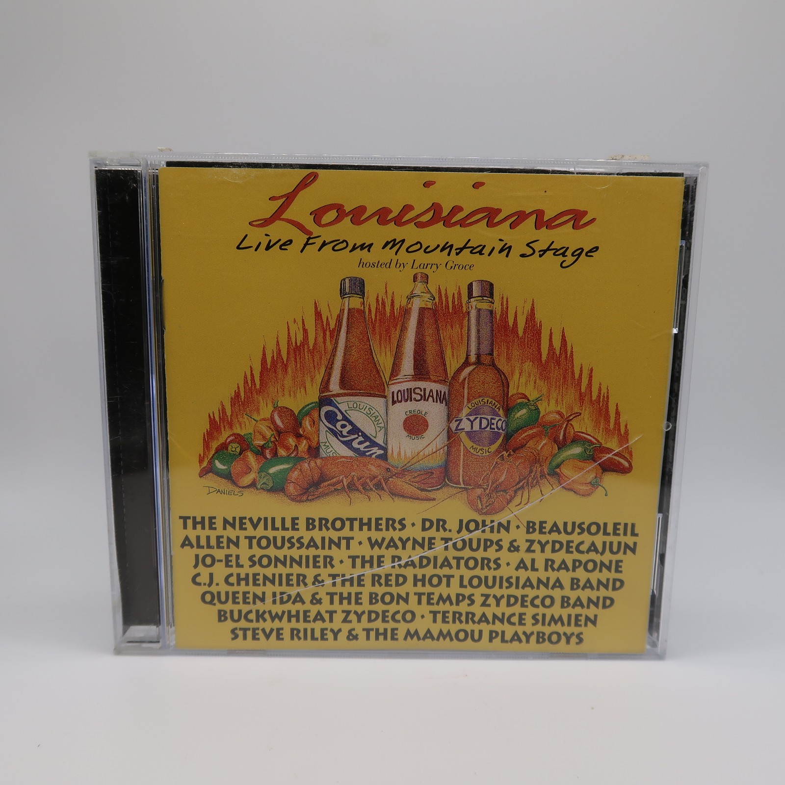 Various Artists - Louisiana Live From Mountain Stage CD 1993 Cajun Zydeco Blues