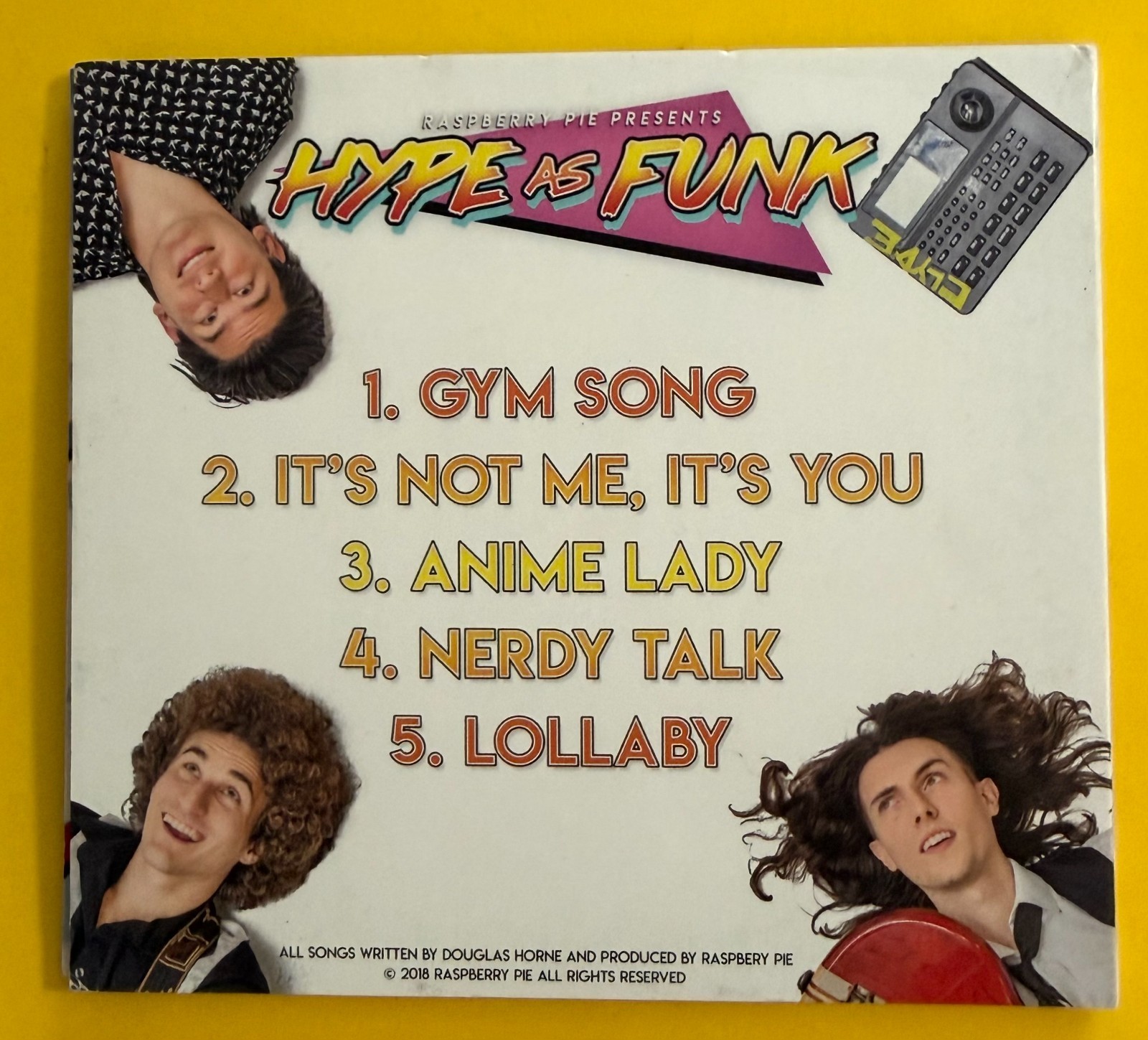 Hype As Funk CD New/Unsealed (minor cover wear) Signed by Douglas Horne