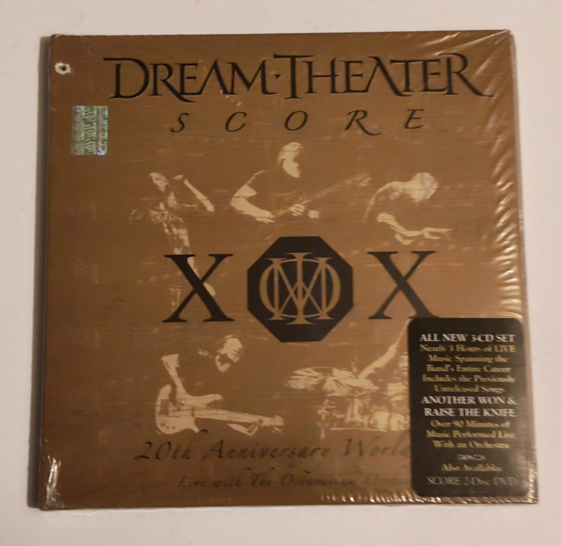 DREAM THEATER -SCORE- 2006 PROMO MEXICAN TRIPLE CD PUNCH HOLE STILL SEALED