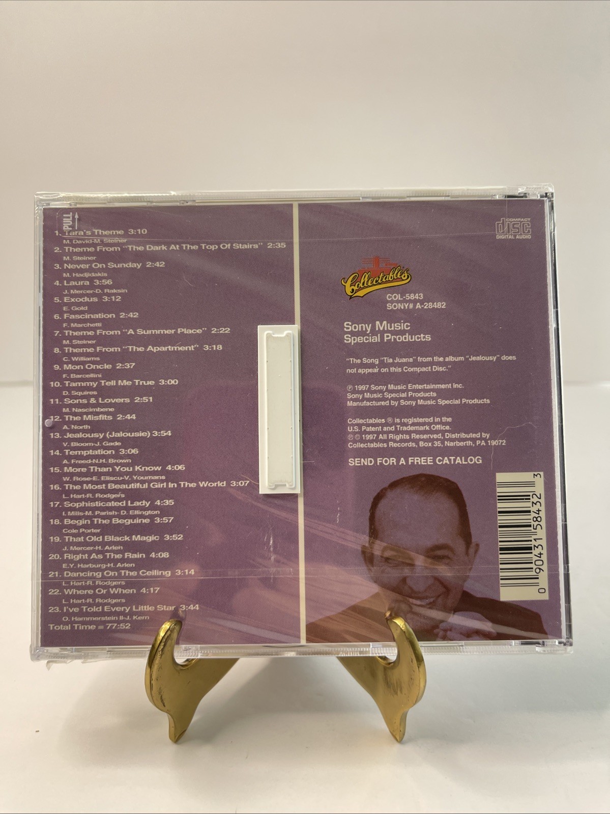 Percy Faith, Tara's Theme / Jealousy (CD, 1997), New and Sealed