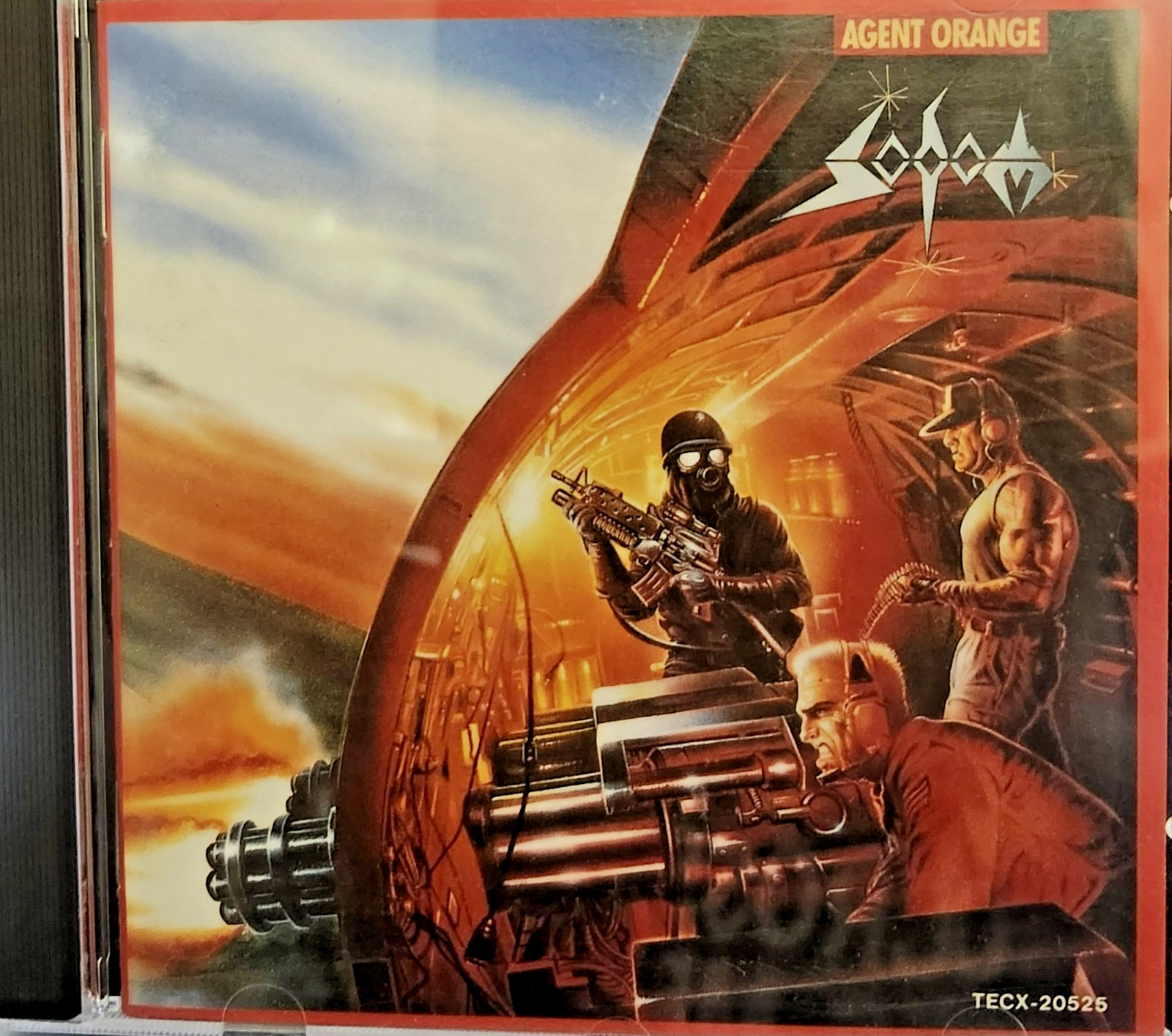 sodom agent orange cd TECX-20525 JAPAN NO OBI