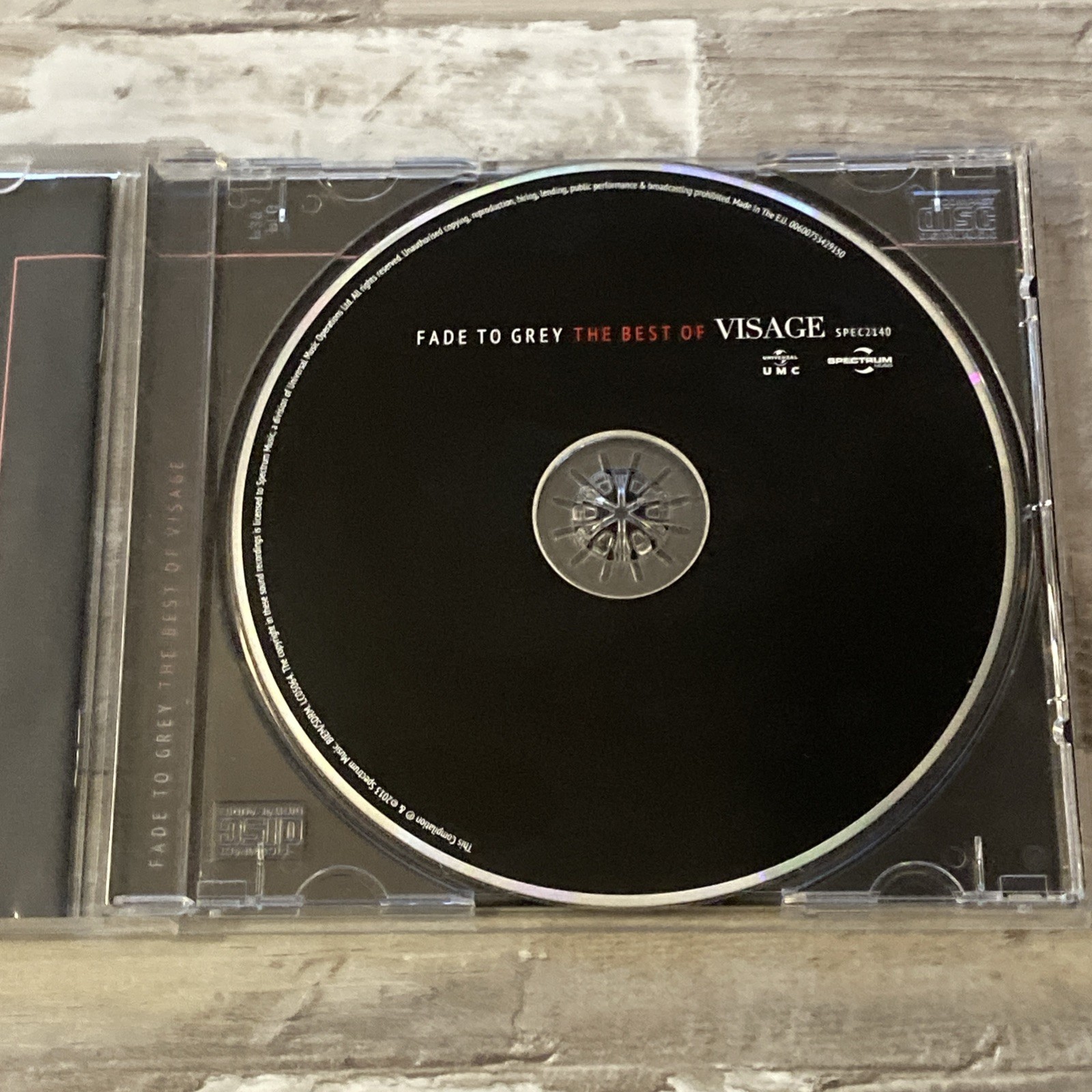 Visage - Fade To Grey: The Best Of Visage - CD Album New Wave/Synth Pop/Punk