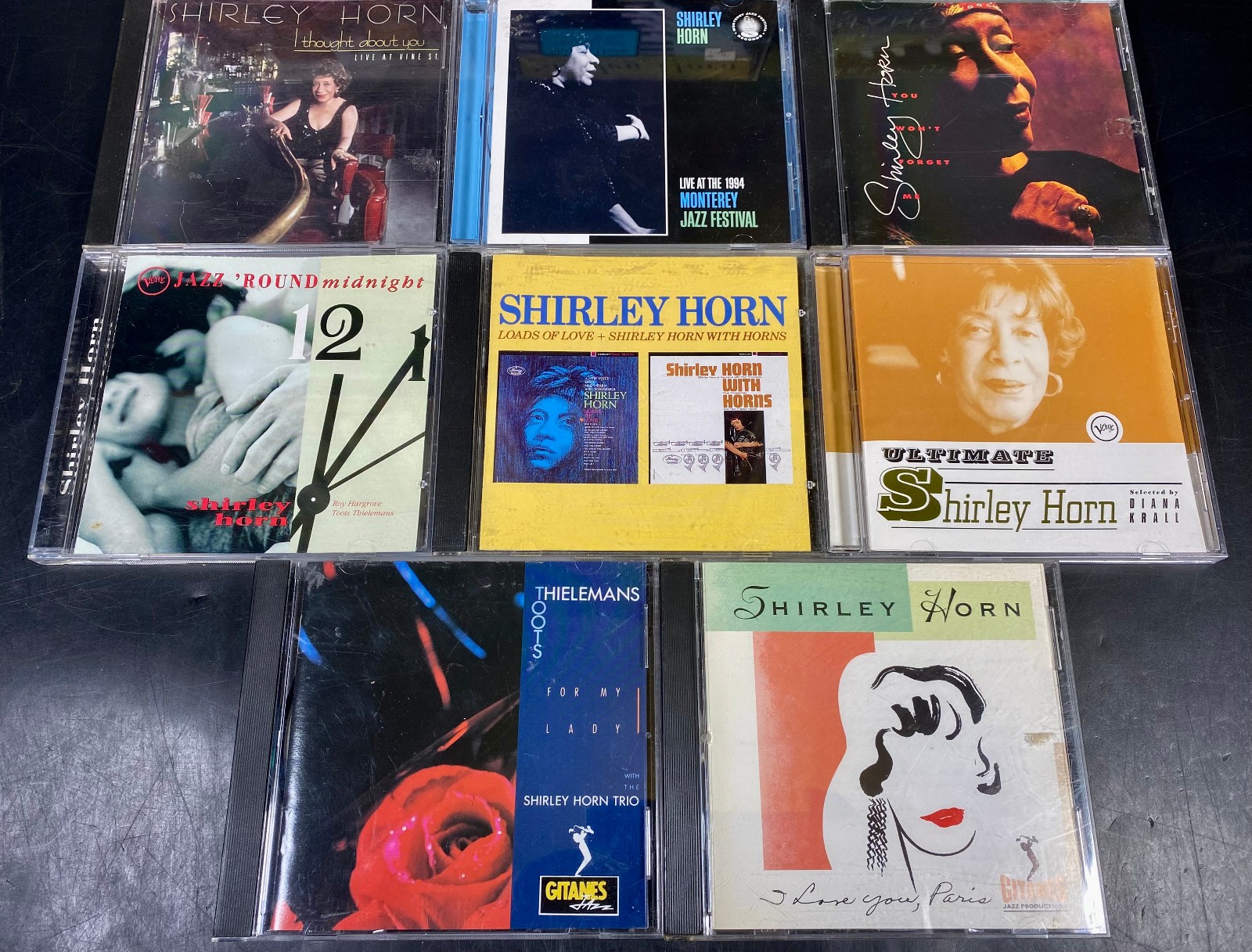 Shirley Horn 11 CD Lot ~ CDs Jazz 'round Midnight I Thought About You Ultimate