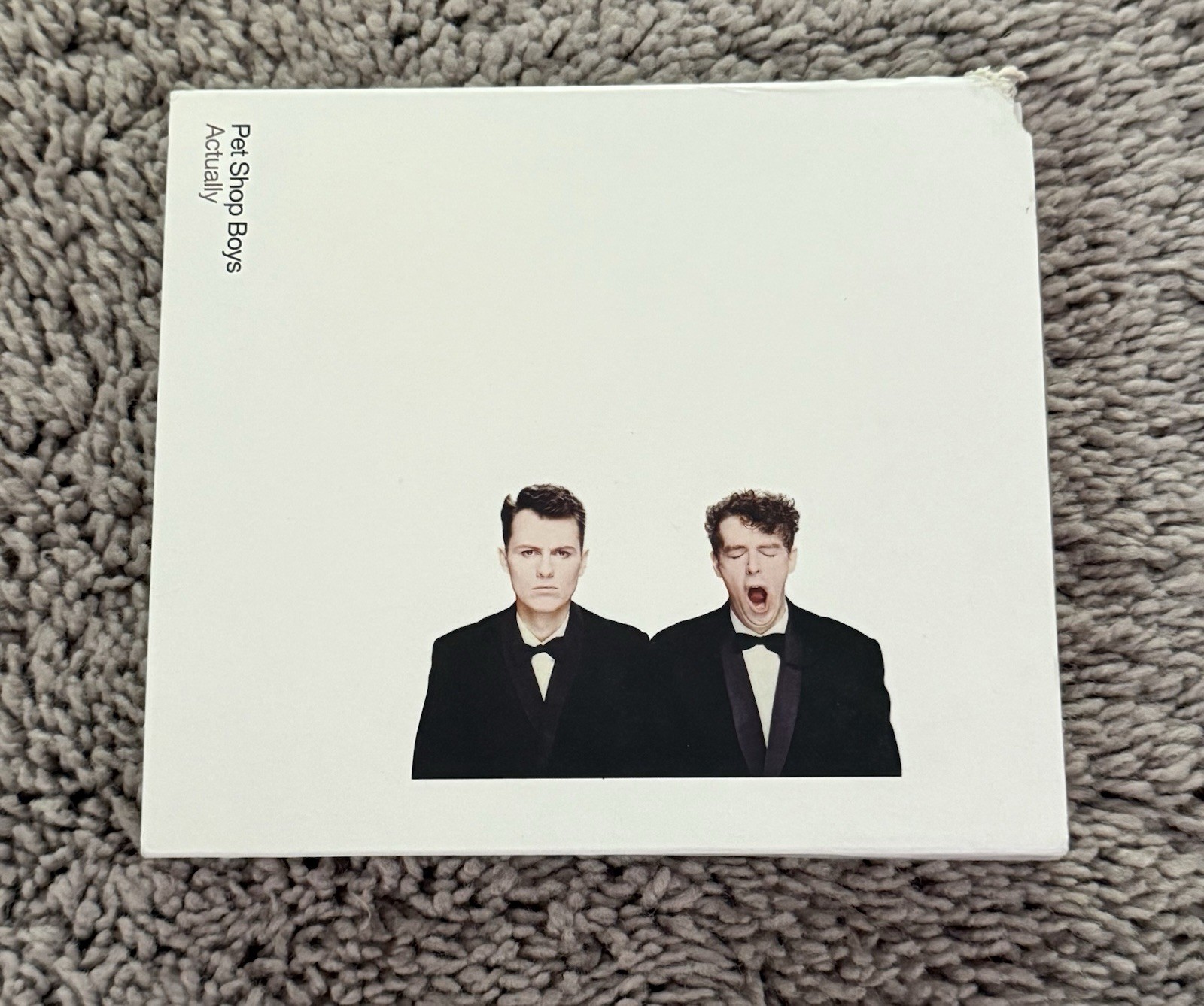 Actually: Further Listening 1987-1988 by Pet Shop Boys. Case damaged. CDs VG.