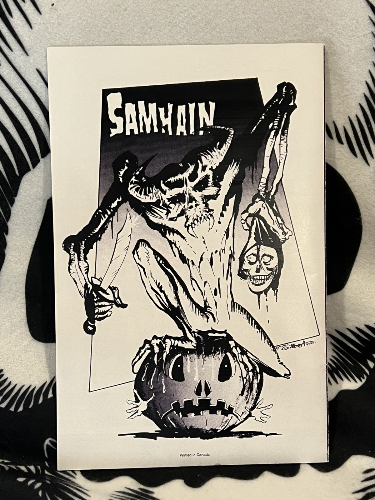 RARE•Samhain CD Box Set COMIC BOOK ONLY • 1st edition • Danzig Misfits•Plan 9