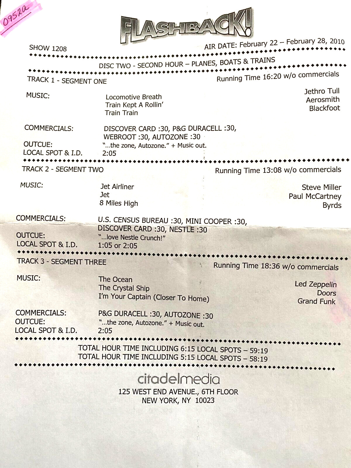 2/22/10 FLASHBACK '81, '77, 14 min WHO SET, EDGAR WINTER, JETHRO TULL,GRAND FUNK