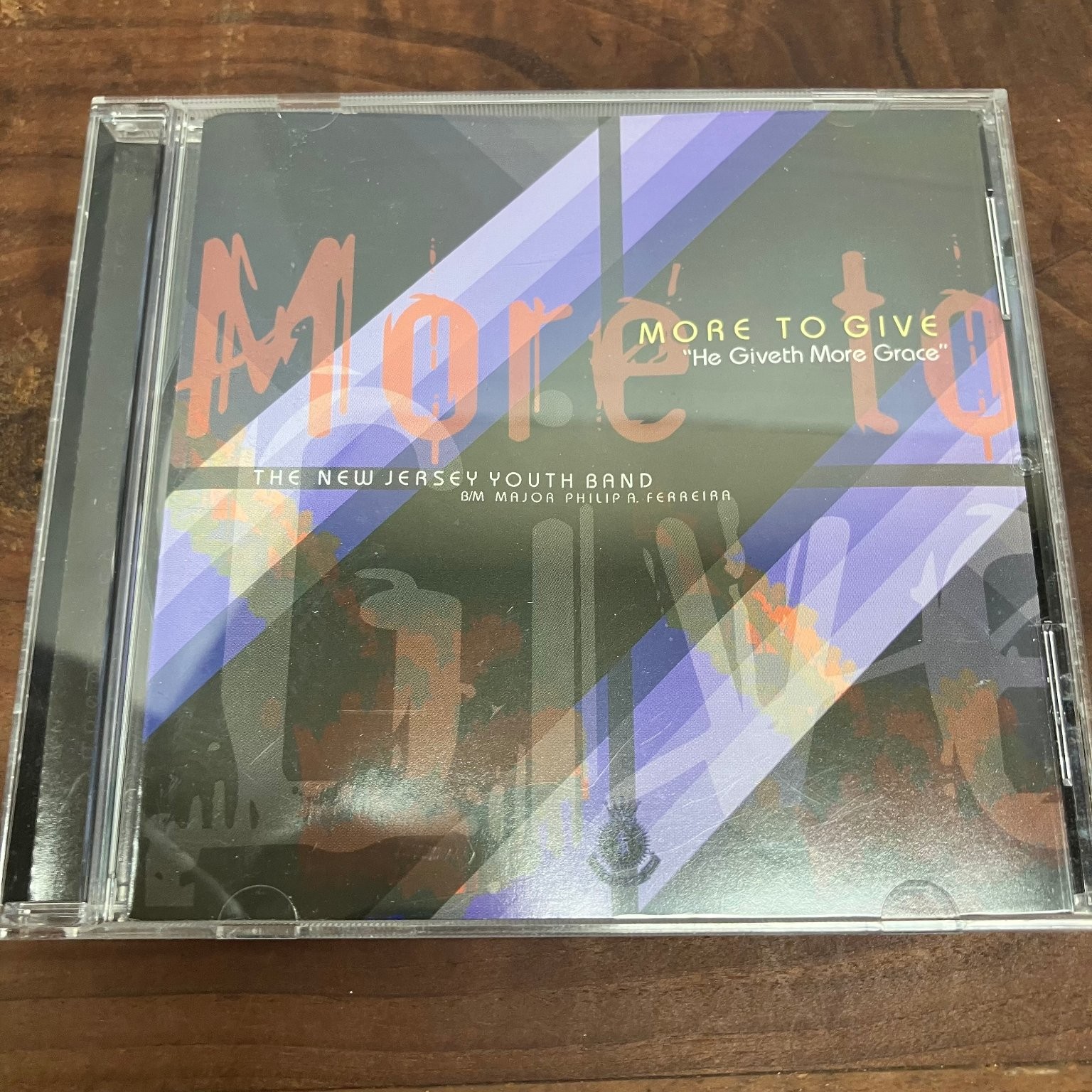 The New Jersey Youth Band - More To Give CD 1996 Gospel/Wind Ensemble UMR