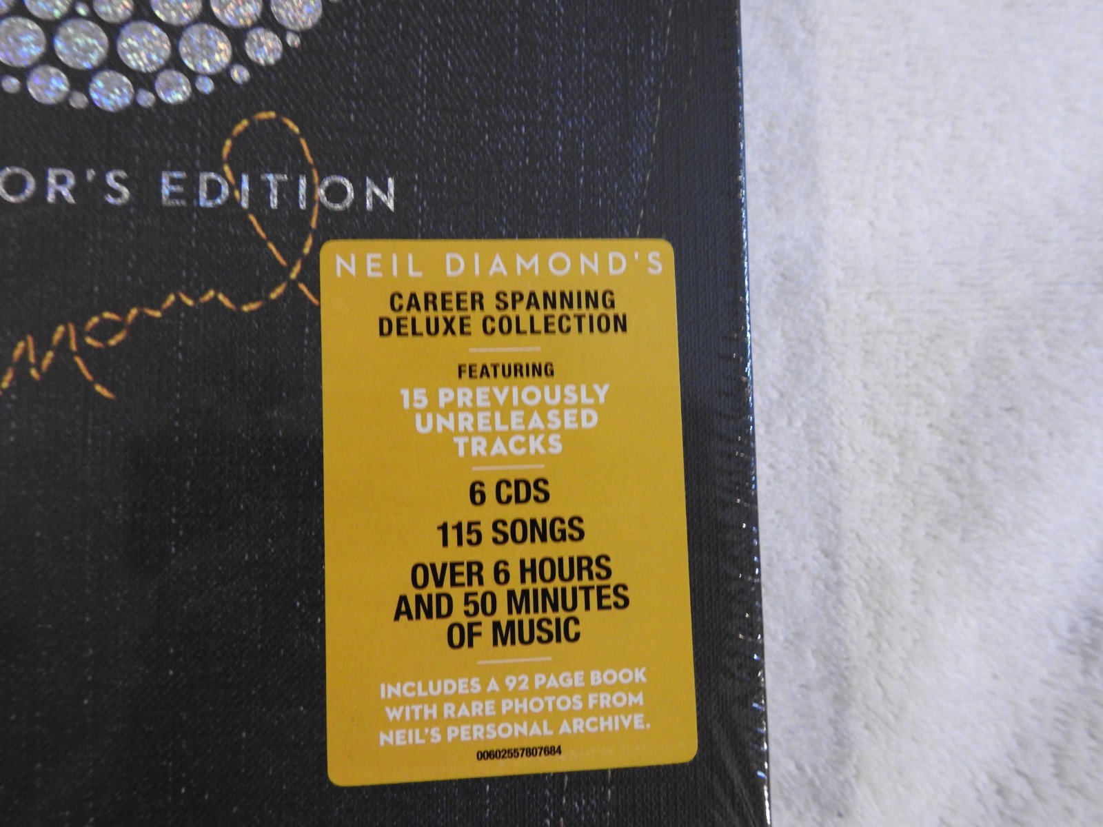 Neil Diamond "50th Anniversay Collector's Edition" BRAND NEW 2018 6 CD Set/Book!