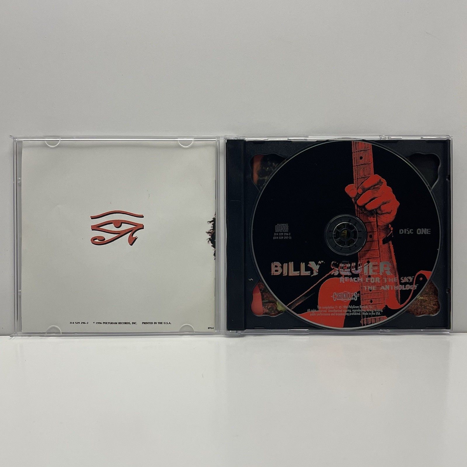 Billy Squier - Reach for the Sky: The Anthology (CD, 1996, 2-Discs, Chronicles)