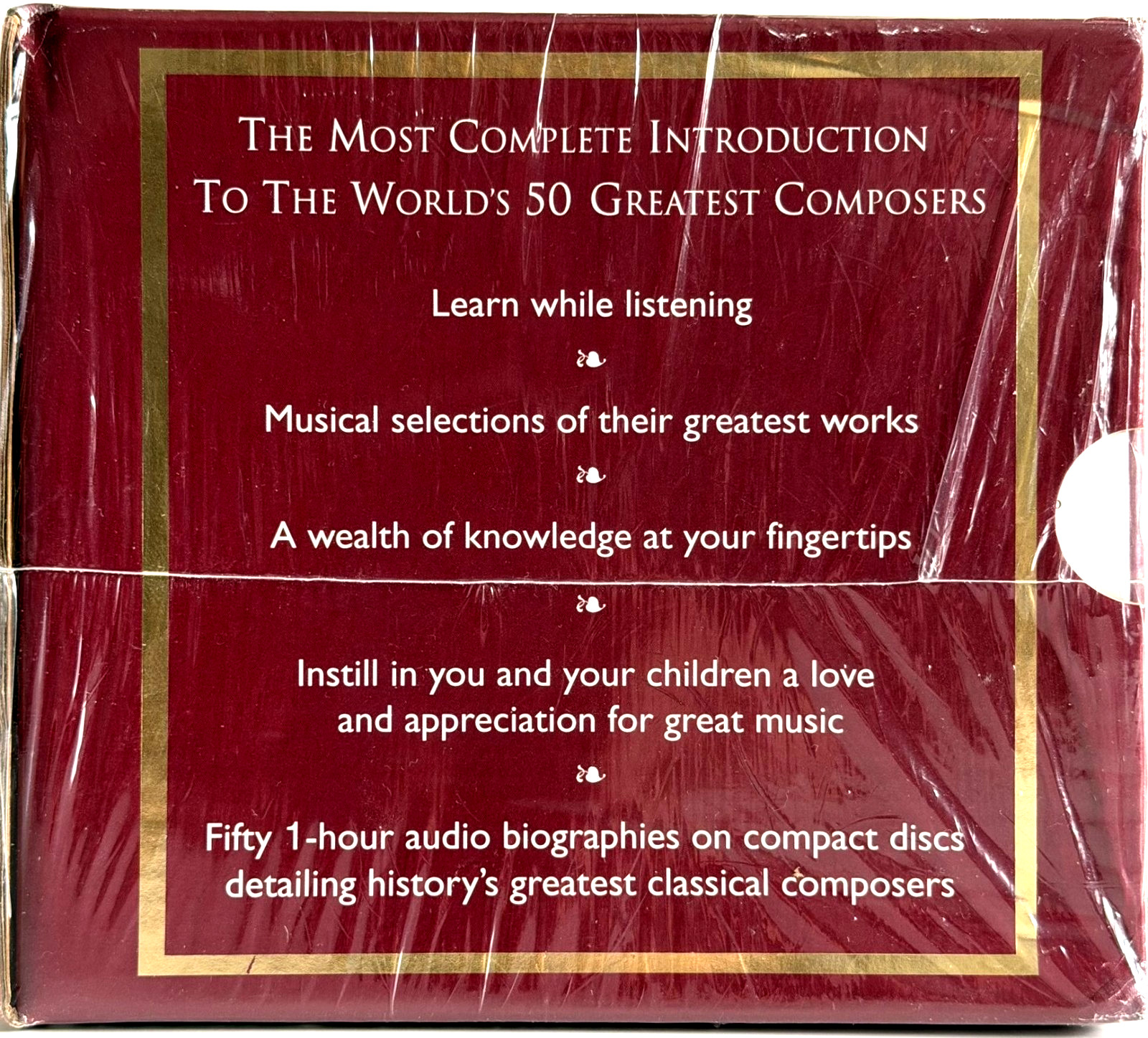 The World's 50 Greatest Composers 50 CD Collection Factory Sealed Box Set