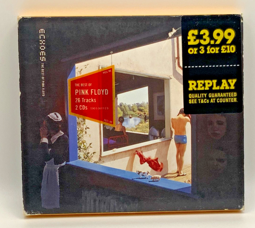 Echoes The best of Pink Floyd two Disc CD alum cardboard sleeve edition