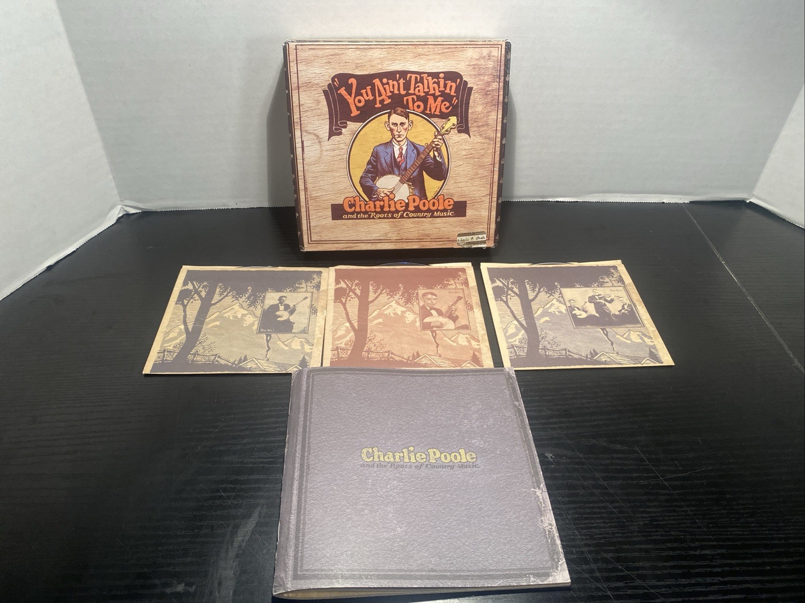 Charlie Poole You Ain't Talkin' to Me Roots of Country Music 3-CD Box Set & Book
