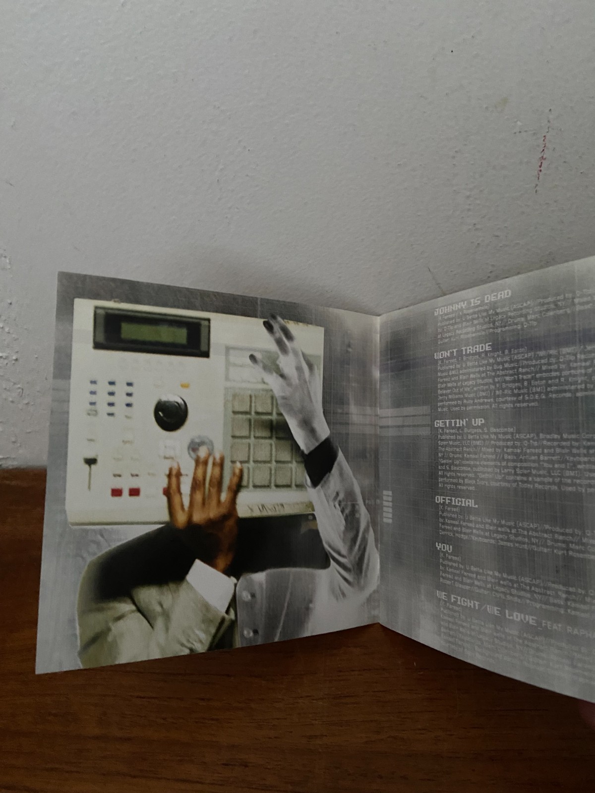 The Renaissance by Q-Tip CD Inner Booklet Sleeve Inlay Insert Only