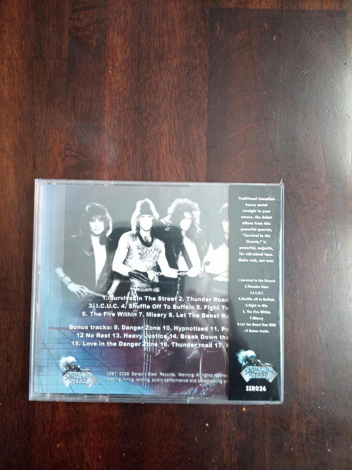 Assault-Survival In The Streets 80s Canadian Metal Anvil