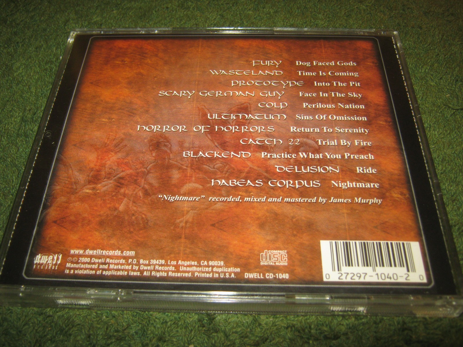 Jump In The Pit- Tribute To Testament cd) prototype blackend wasteland ultimatum