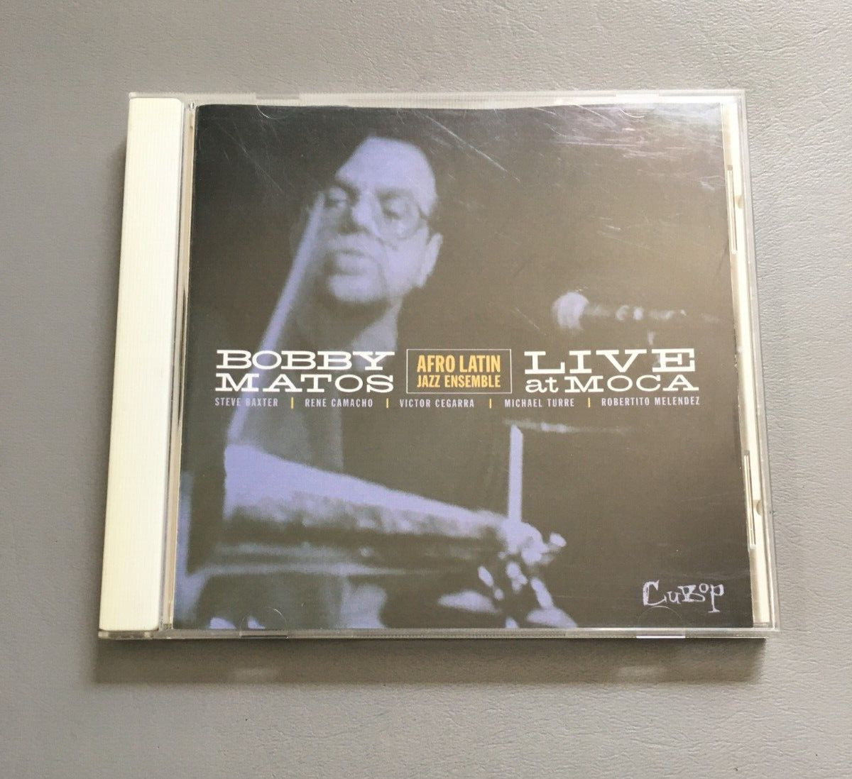 Bobby Matos Live at MOCA CD 1999 Ubiquity CuBop Recordings US Seller Ships Free