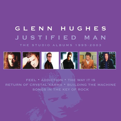 Glenn Hughes - Justified Man: Studio Albums 1995-2003 [New CD] Boxed Set, UK - I